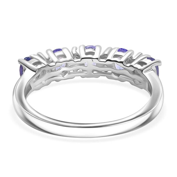 Tansanit und Zirkon Ring - 0,89 ct. image number 6