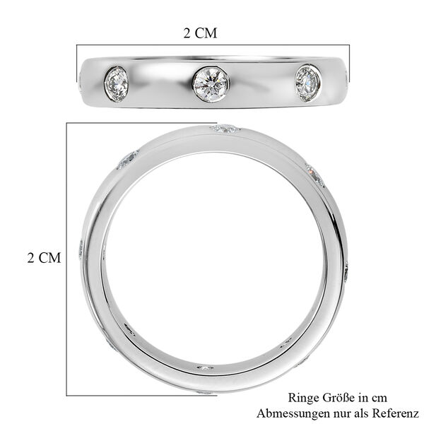 RHAPSODY - Diamant-Ring, IGI zertifiziert VS E-F, 950 Platin  ca. 0,50 ct image number 6