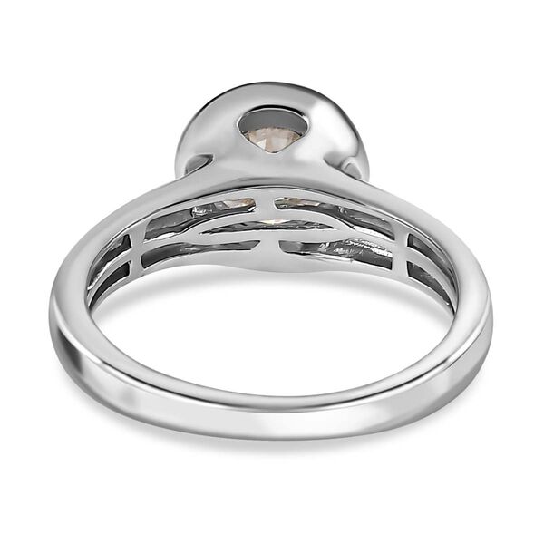 Moissanit Ring - 1,18 ct. image number 6