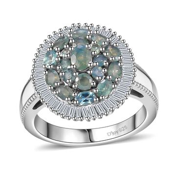 D'Joy Alexandrit und Diamant Ring - 1,61 ct.
