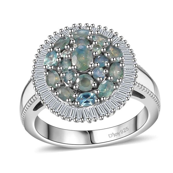 D'Joy Alexandrit und Diamant Ring - 1,61 ct. image number 0