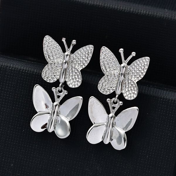 Schmetterlings-Ohrringe image number 2