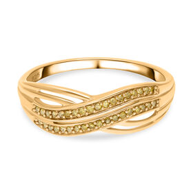 Gelber Diamant-Ring - 0,20 ct.