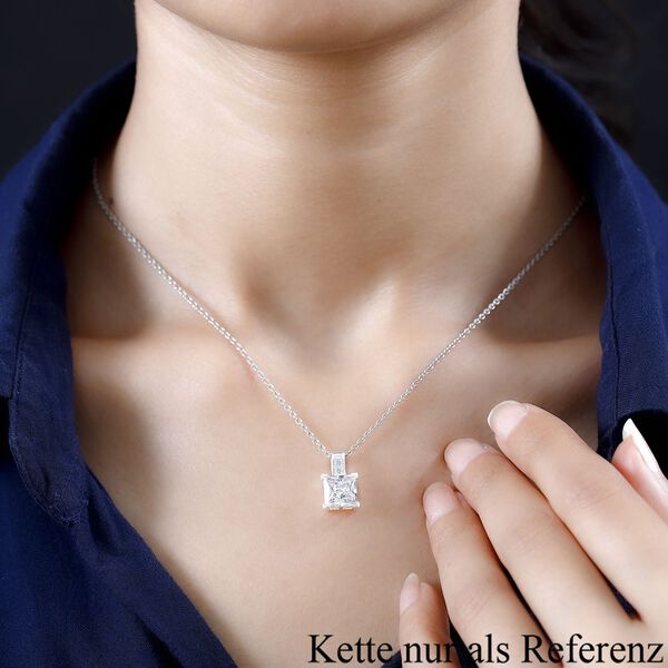 Weißer Zirkonia-Anhänger - 4,51 ct. image number 4