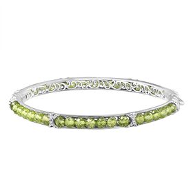 Peridot Armreif, 19 cm - 19,37 ct.
