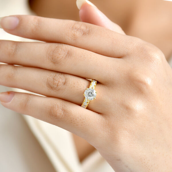 D'Joy Moissanit Ring, 925 Silber in Golton - 1,67 ct. image number 3