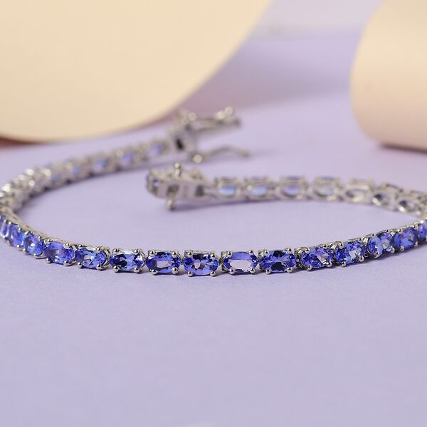 AA Tansanit Eternity Armband, 19cm - 7,20 ct. image number 2