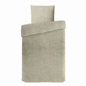 Bettwäsche Set, 135x200cm, 80x80cm, Beige