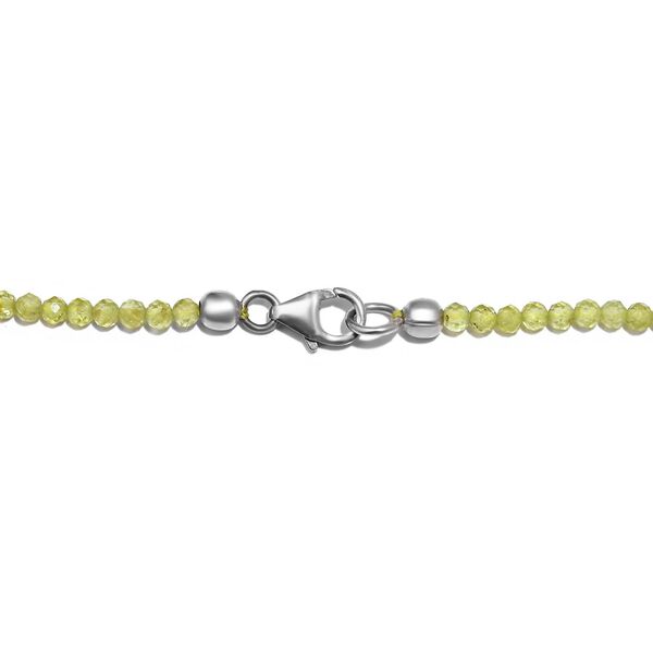 Peridot Halskette, 45 cm - 33,95 ct. image number 5