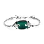 Verde Onyx Armband ca. 19 cm 925 Silber ca. 20,96 ct.