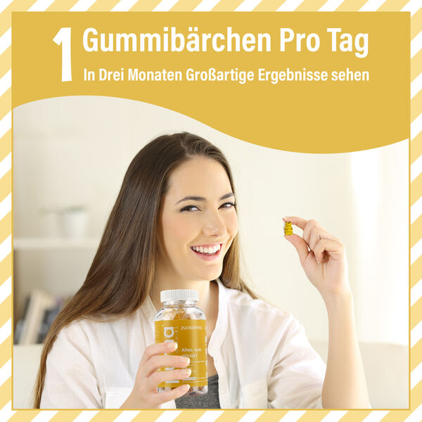 PURNA komplette Multivitamin 60 Gummib&auml;rchen, Mangogeschmack image number 5