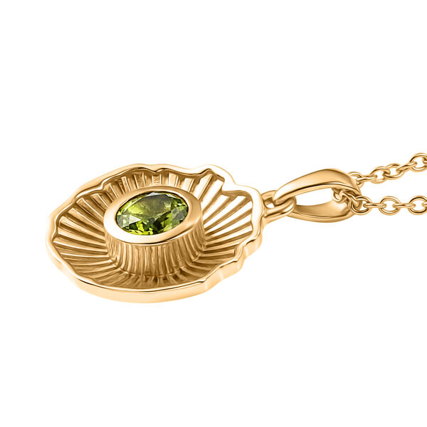 EverTrue Peridot Anh&auml;nger mit 50cm Kette - 0,75 ct. image number 3