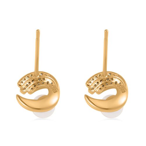 2er-Set - Weiße Süßwasserperlen Halskette und Ohrringe in vergoldetem 925er Silber - 3,64 ct. image number 9