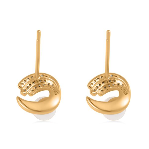 2er-Set - Weiße Süßwasserperlen Halskette und Ohrringe in vergoldetem 925er Silber - 3,64 ct. image number 9