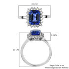 RHAPSODY AAAA Tansanit und Diamant-Ring, VS2 E-F, 950 Platin  ca. 3,04 ct image number 6