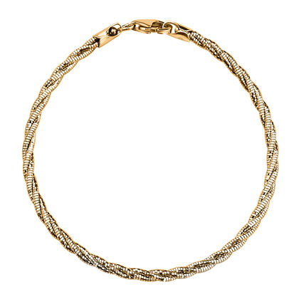 925 Silber vergoldet Armband ca. 19 cm ca. 5,76g