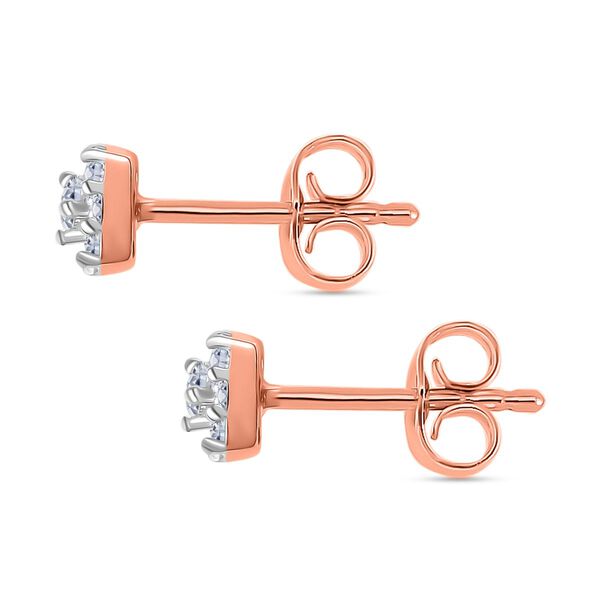 LUXURIANT DIAMOND - Lab Grown Diamant SI-GH Ohrringe 925 Silber ca. 0.25 ct image number 4