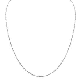 Italienische Singapur-Kette, 925 Silber rhodiniert, ca. 60 cm, ca. 2,98g
