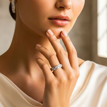 Lustro Stella 2er-Set wei&szlig;e Zirkonia Ringe