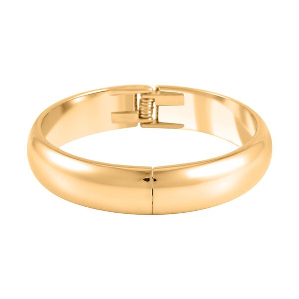 Goldfarbener Armreif, ca. 18.5 cm, ca. 65,00g image number 4