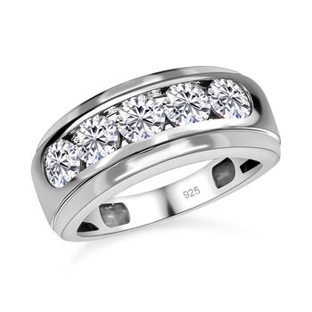 Moissanit Ring - 1,41 ct.