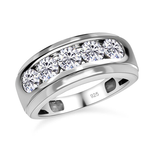 Moissanit Ring - 1,41 ct. image number 4
