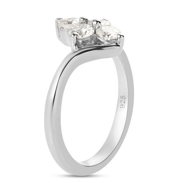 Moissanit floraler Ring, image number 5