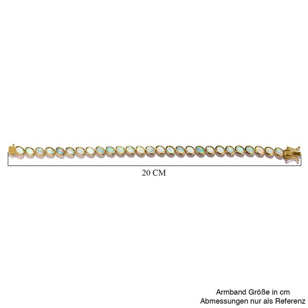 Nat&uuml;rliches, &auml;thiopisches Welo Opal-Armband - 8,80 ct. image number 4