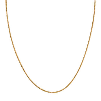 Italienische Spigakette, 925 Silber vergoldet, ca. 75 cm, ca. 6,18g