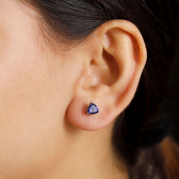 RHAPSODY AAAA Tansanit Ohrringe in 950 Platin - 2,33 ct. image number 3