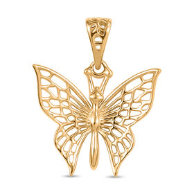 Exklusives Angebot - 375 Gold Schmetterling Anhänger