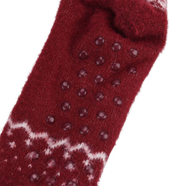 "1 pair Sherpa socks Material:100%polester NW:90G" image number 4