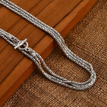 925 Silber Halskette ca. 150 cm ca. 52,80g