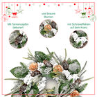 Weihnachtskranz, Weihnachtsdekoration, Durchmesser 45 cm, Grün und Mehrfarbig  image number 4