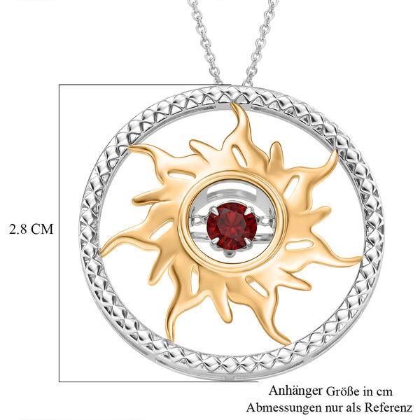 GP - AAA Blaze Feueropal, Kanchanaburi Blauer Saphir Schmuckset ca. 50 cm 925 Silber platiniert, 925 Silber platiniert und vergoldet ca. 0.26 ct image number 7