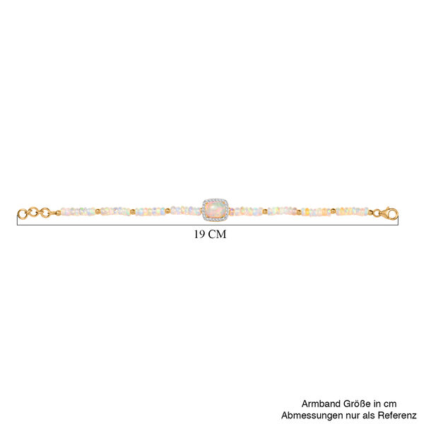 D'Joy AA nat&uuml;rliches, &auml;thiopisches Welo Opal 18cm Armband - 15 ct. image number 5