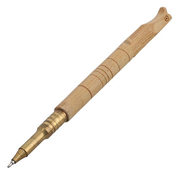 Echtlederbuch mit Leoparden Design und Holzstift image number 9