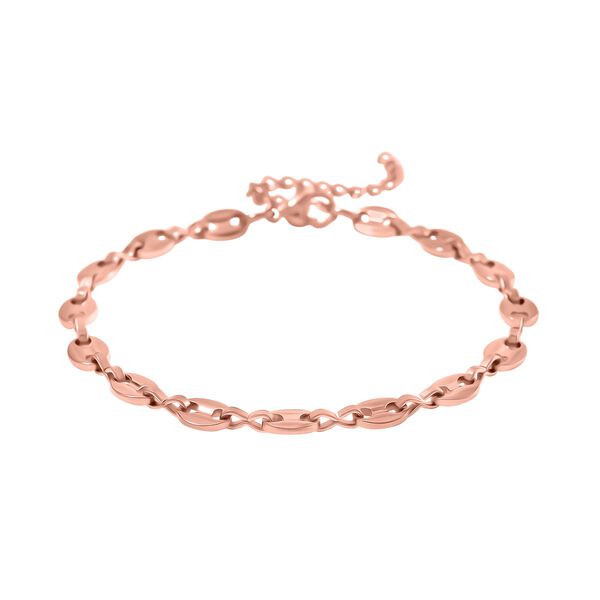 3er Set - Sehr Schick und Trendy Armbänder, Chirurgen-Edelstahl, Rosèfarben image number 9