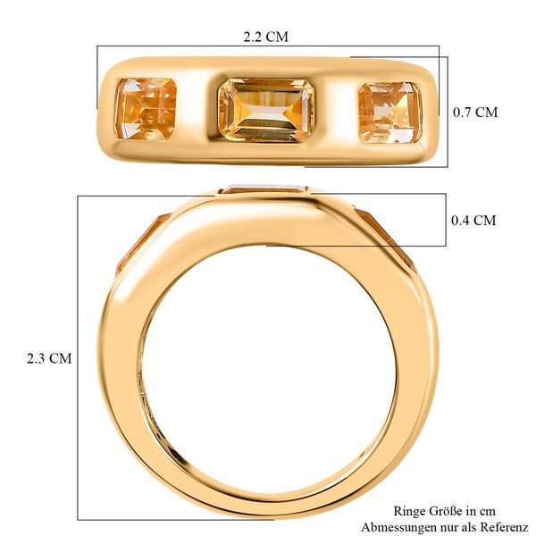 Citrin Ring - 1,66 ct. image number 7