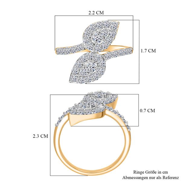 LUXURIANT SI-GH Labor Diamant Ring - 1,11 ct. image number 5