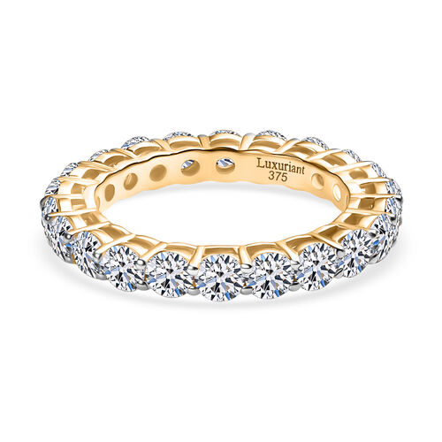 Lab Grown Diamant SI Ring 375 Gelb Gold (Größe 19.00) ca. 2.35 ct image number 0