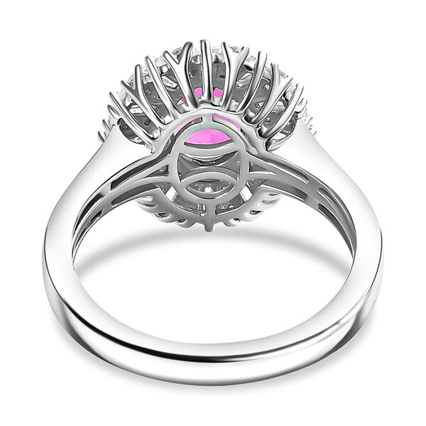 Labor roter Beryll und Zirkon-Ring - 2,22 ct. image number 7