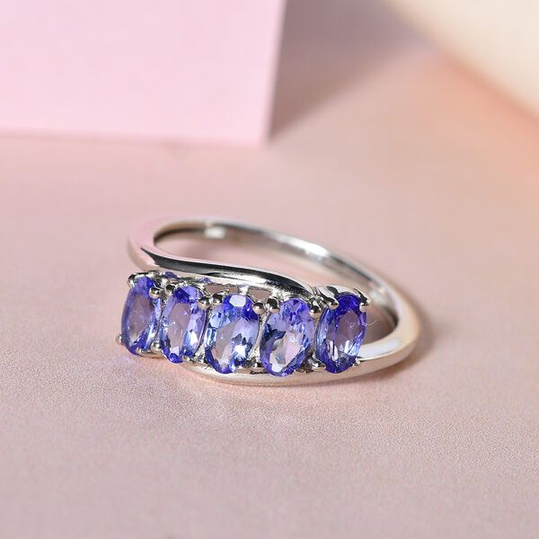 Tansanit Ring - 0,97 ct. image number 2