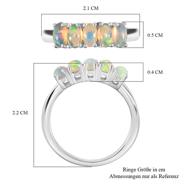 AA Nat&uuml;rlicher, &auml;thiopischer Welo Opal Ring, ca. 1,00 ct image number 8