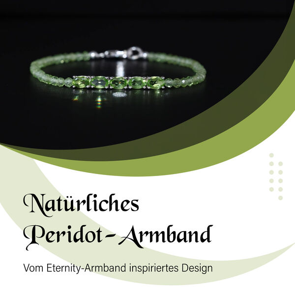 Eternity Peridot Armband image number 6