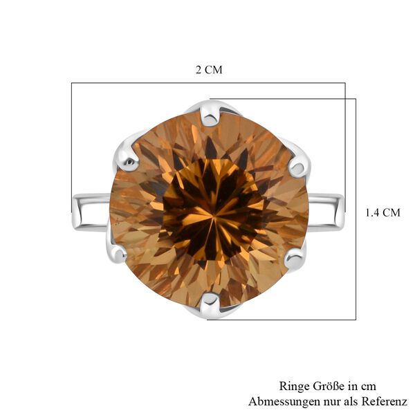Citrin Ring - 6,30 ct. image number 6