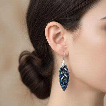 Royal Bali - Abalone Muschel Ohrringe 925 Silber