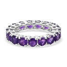 Lusaka Amethyst-Ring, 925 Silber platiniert  ca. 4,38 ct image number 0