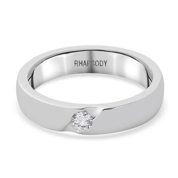RHAPSODY - Diamant-Ring, zertifiziert VS E-F, 950 Platin (Gr&ouml;&szlig;e 16.00) ca. 0,08 ct