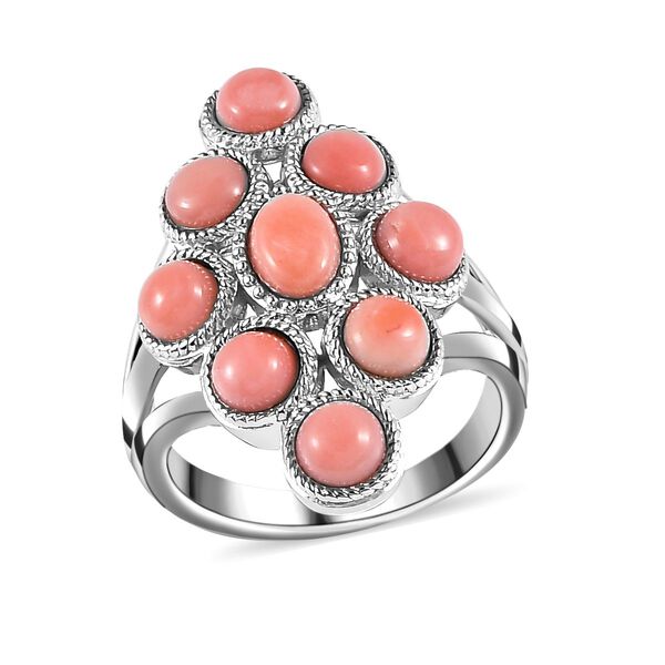 AA Oregon Sunrise Pfirsich Opal Ring - 2,14 ct. image number 4